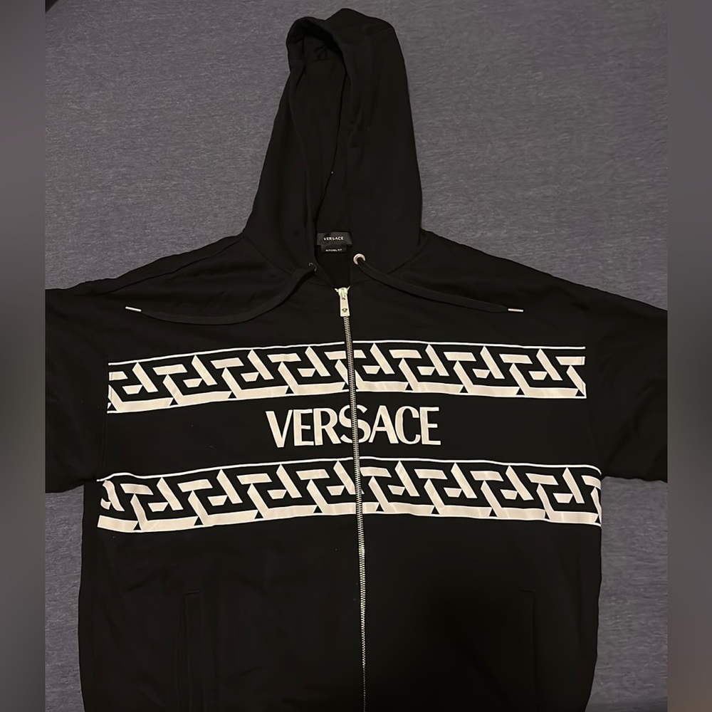 Versace Logo Hoodie